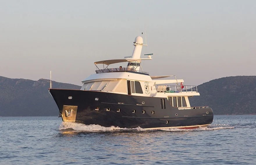 turkey luxury yacht charter Trawler Troy Explorer
