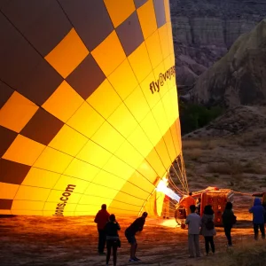 Balloon Preparation for the Flight