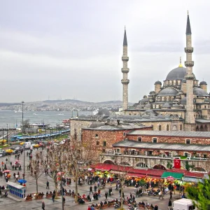 Bazar de Egipto y plaza Eminönü - Estambul
