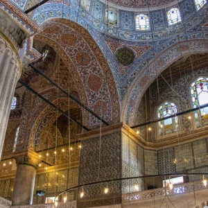 Blue Mosques Interior 