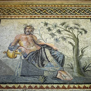 Euphrates God of the Euphrates in Zeugma Museum - GAziantep