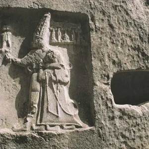 The Relief of God Sarruma and King Tuthaliya - Hattusa