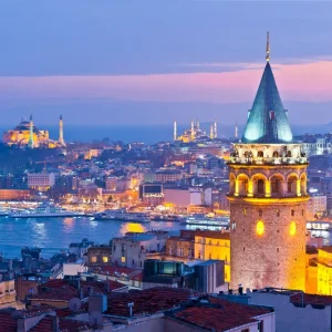 Istanbul Galata Tower Built by the Genoese