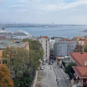 Istanbul Galata Port and Marmara Sea