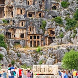Myra Rock Tombs - Antalta