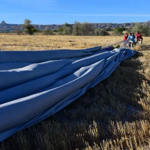 Packing the Balloon after the Flight