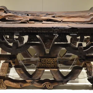 Phrygian Inlaid Wooden Table Gordion - Ankara