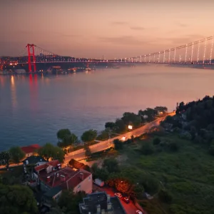 Puente del Bósforo de Estambul 
