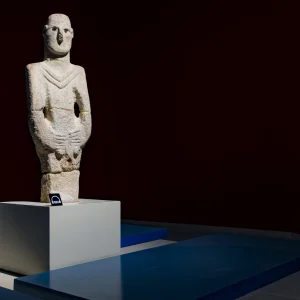 ŞANLIURFA Archaeology Museum ‘Man of Urfa’ Statue