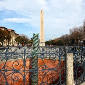 The Serpent Column and  Egyptian Obelisk on Hipodrom Square 