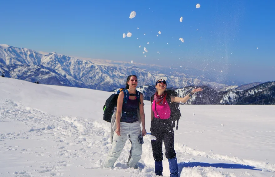 Rize Plateaus winter Hiking