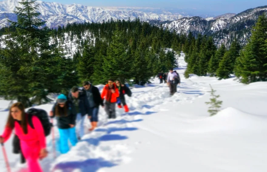 Rize Plateaus Winter Hiking