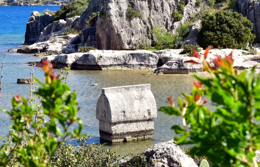 Lycian Rock Tombs Sunken City - Simena