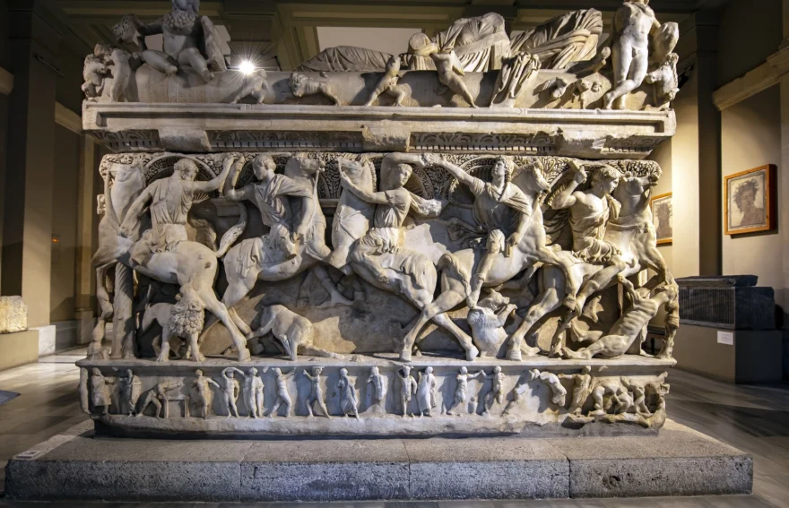 Archeology Museum Sarcophagus Tomb Istanbul