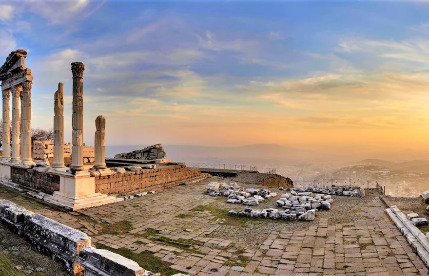 La acrópolis de Pérgamo