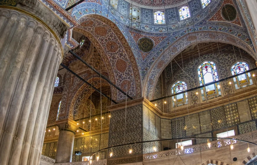 Blue Mosques Interior 