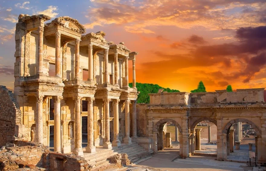 Celsus Library and Agora Gates - Ephesus
