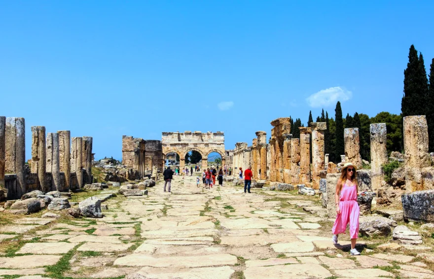 Frontinus Gate and Street Hierapolis