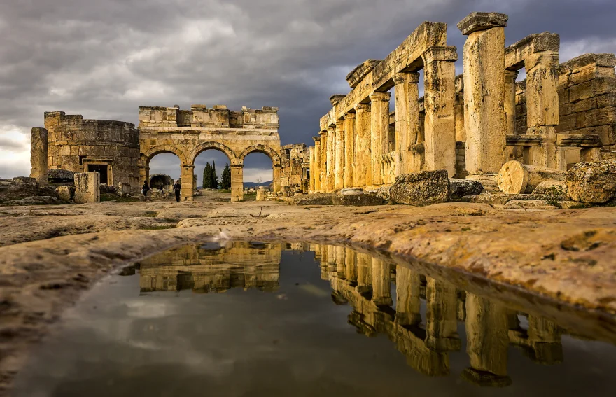 Frontinus Gate in Hierapolis - Pamukkale