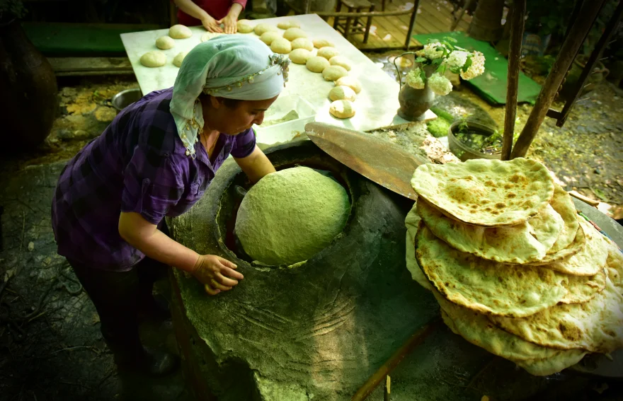 Village Bread in Hatay