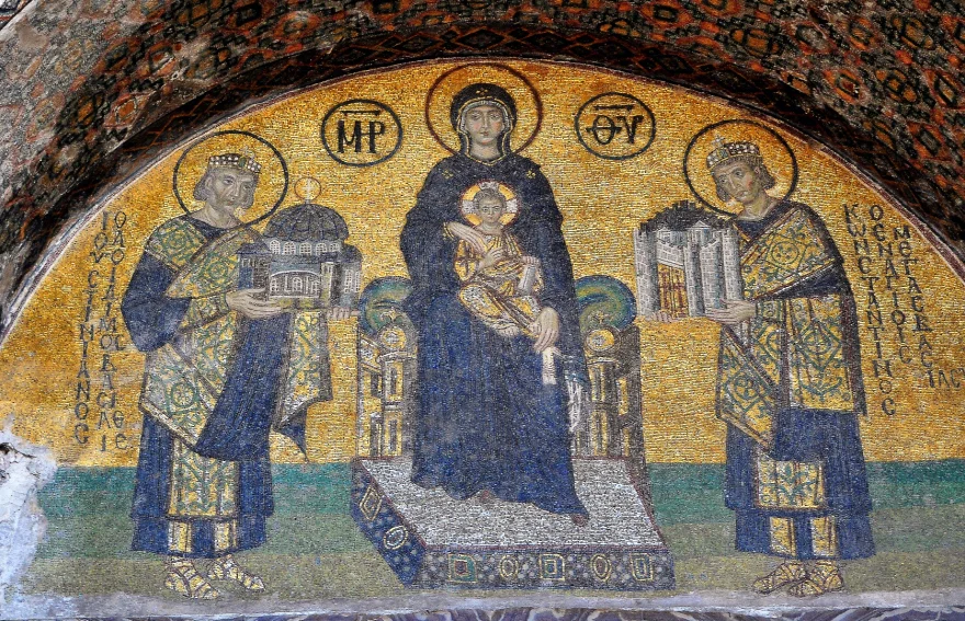 Mosaic Fresco St. sophia
