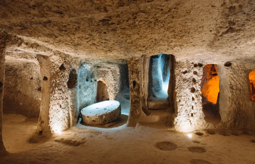 Kaymaklı Underground City - Cappadocia