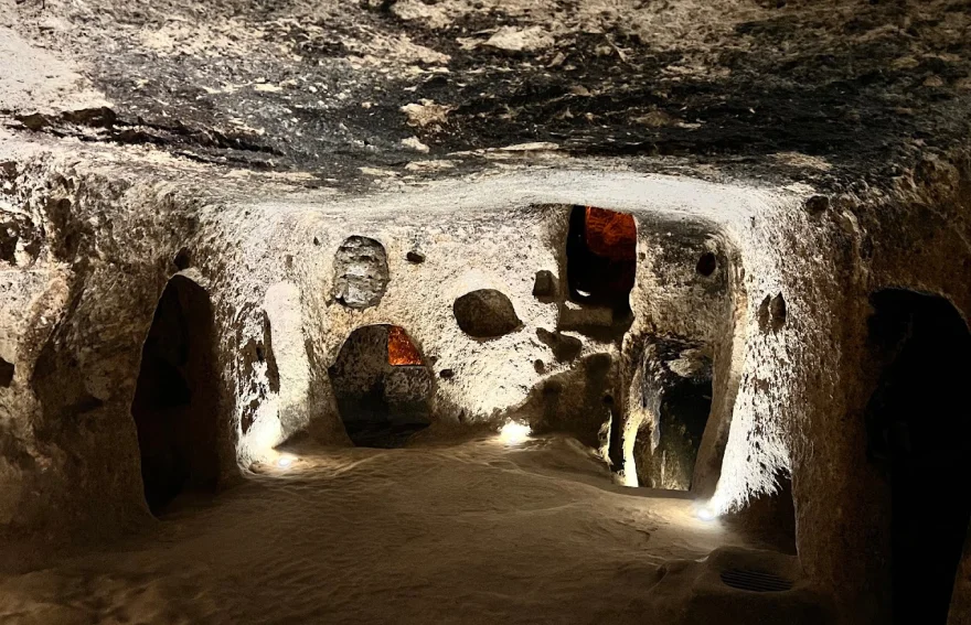 Kaymakli underground city Cappadocia 