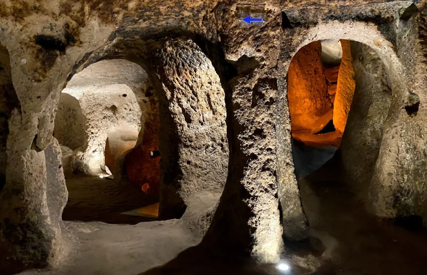 Kaymakli underground city Cappadocia 