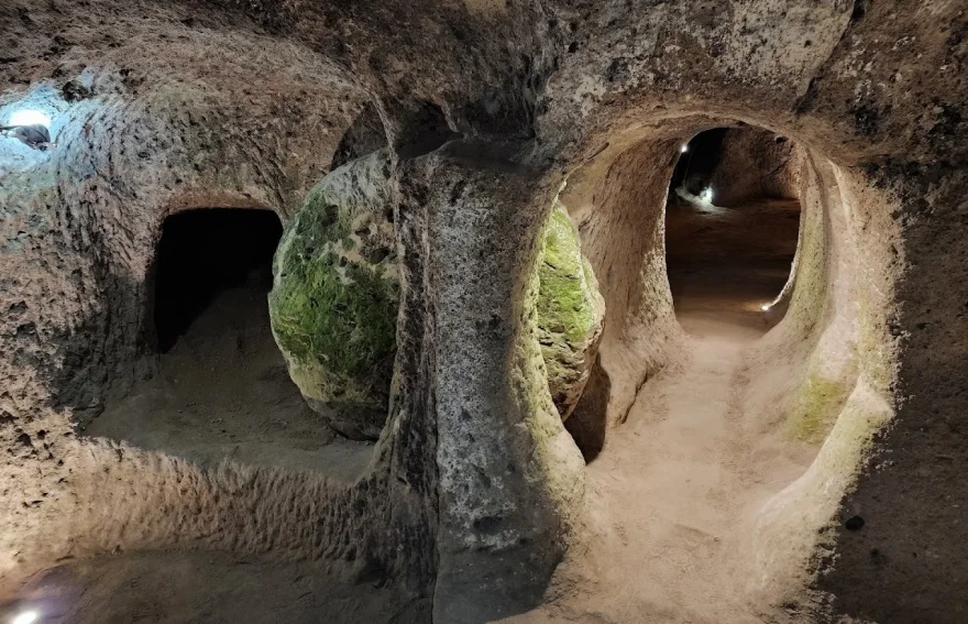 Kaymakli underground city Cappadocia 