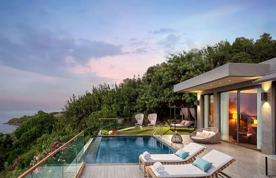 luxury honeymoon villa Bodrum