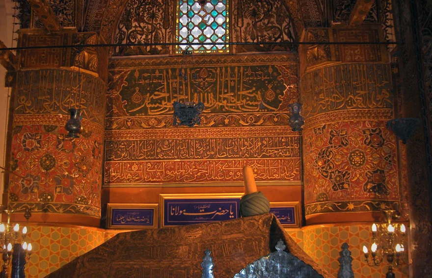 Rumi Tomb in Mevlana Museum