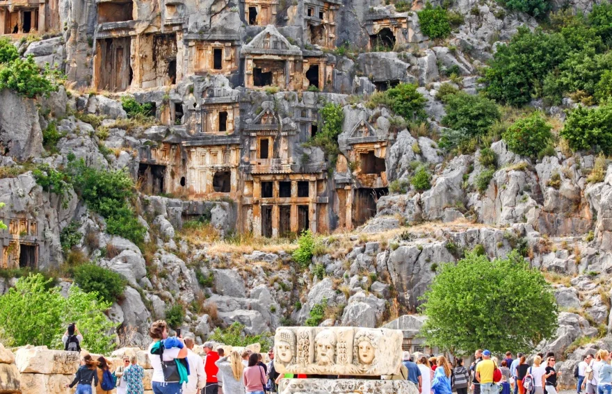 Myra Rock Tombs - Antalta