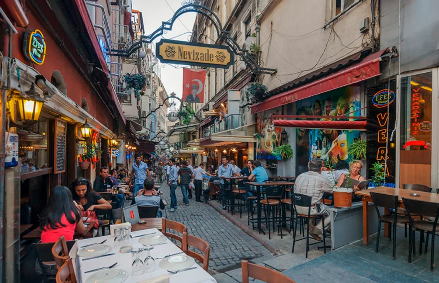 Nevizade Street Beyoğlu - Istanbul