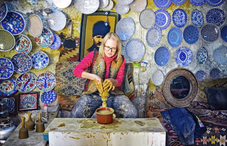 Pottery atelier