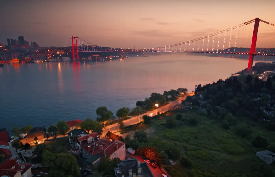 Puente del Bósforo de Estambul 