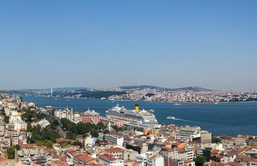 Puerto de cruceros de Estambul