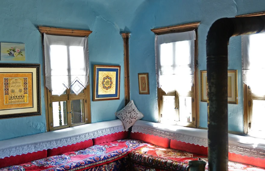 Living room of Safranbolu house