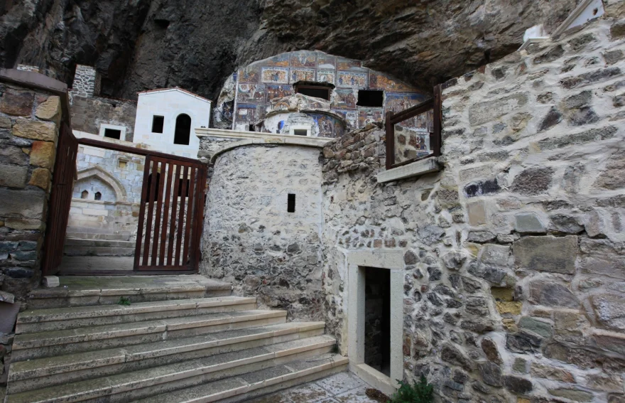 Sumela Monastery Interior Complex