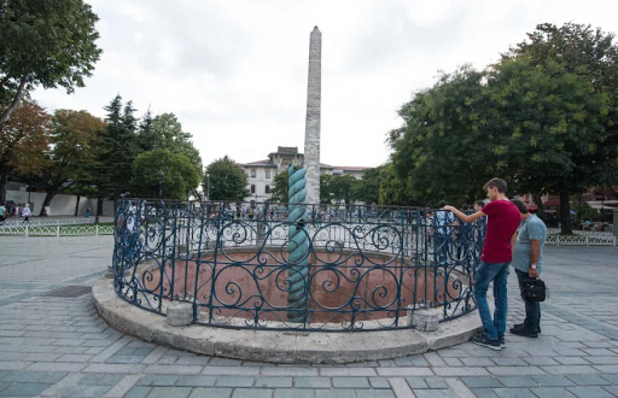 The Bronz Serpentine Column - Istanbul