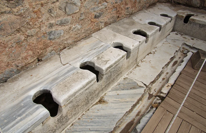 The Roman Latrine of Ephesus