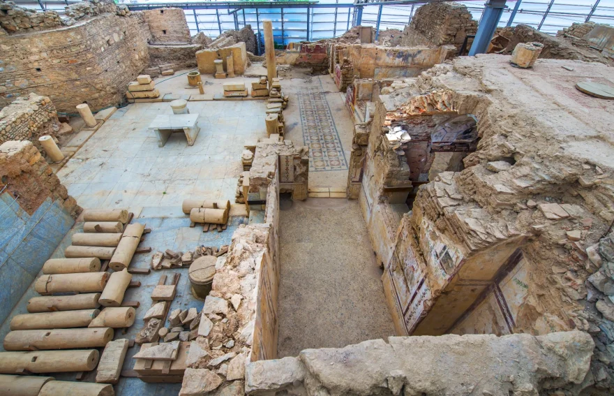 Las casas de la terraza en Éfeso
