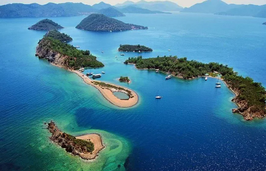 Fethiye Gulet Cruise Route