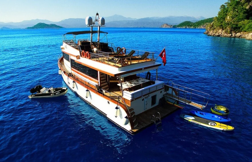 yacht charter from turkey Trawler Maske 3