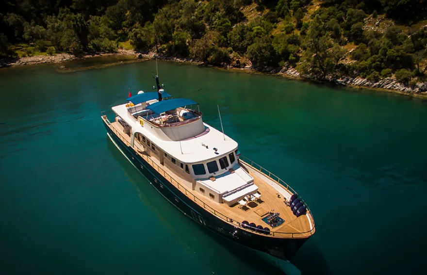 yacht charter destination turkey Dali2